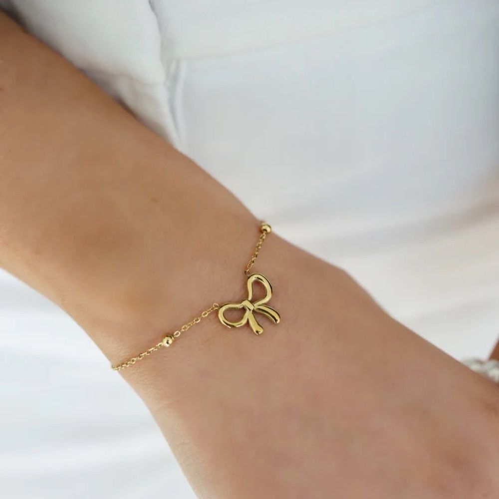 Bow  bracelet #1335